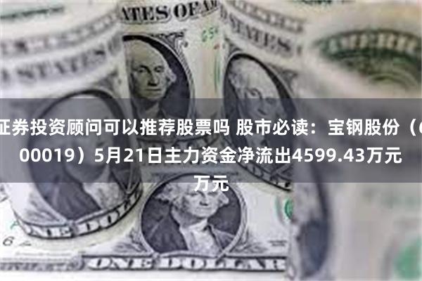 证券投资顾问可以推荐股票吗 股市必读：宝钢股份（600019